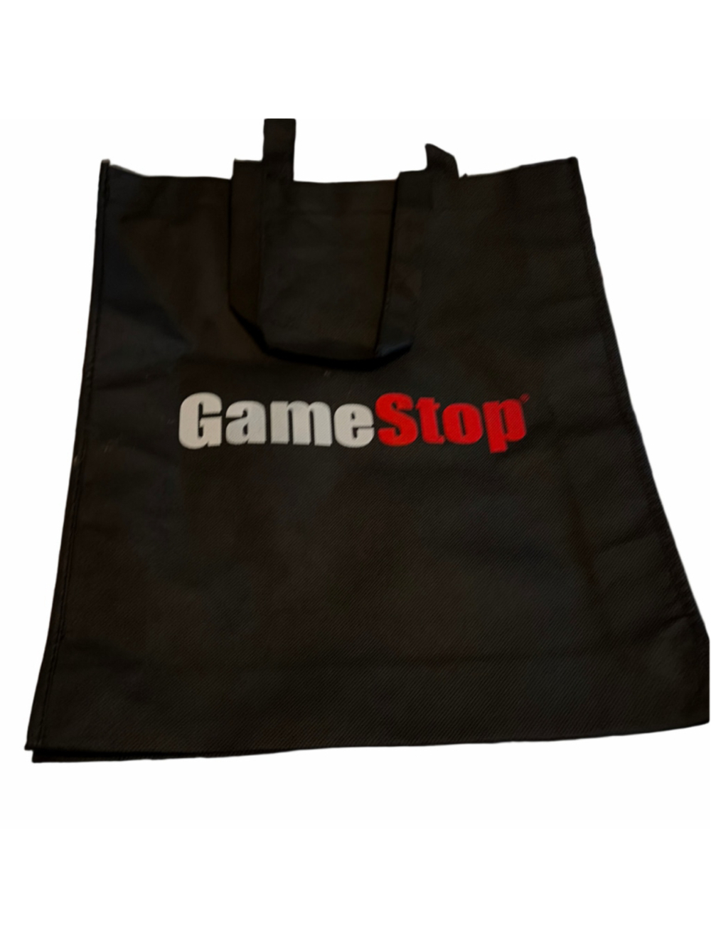 GameStop Black Red Logo Tote Bag One Size